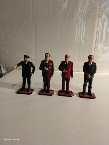 Militaire miniatuur beeldjes - OriginalConjunto de cuatro, Nieuw