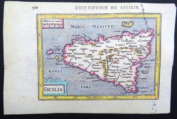 Italië - Sicilië; B. Langenes / P. Bertius / J. Hondius -, Nieuw