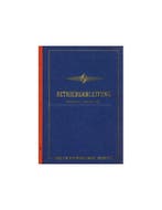 1950 BORGWARD HANSA 1500 INSTRUCTIEBOEKJE DUITS, Ophalen of Verzenden