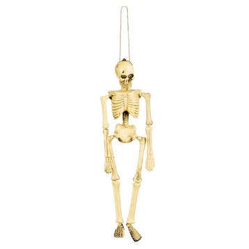 Halloween Skelet Touwtje 40cm, Verzenden