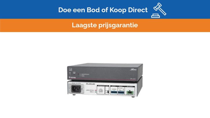 Bieden: Extron power audio amplifier XPA 2001 -, Watersport en Boten, Navigatiemiddelen en Scheepselektronica, Ophalen of Verzenden