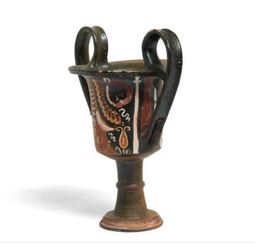 Oud-Grieks, Magna Graecia Apulische keramiek: enorme