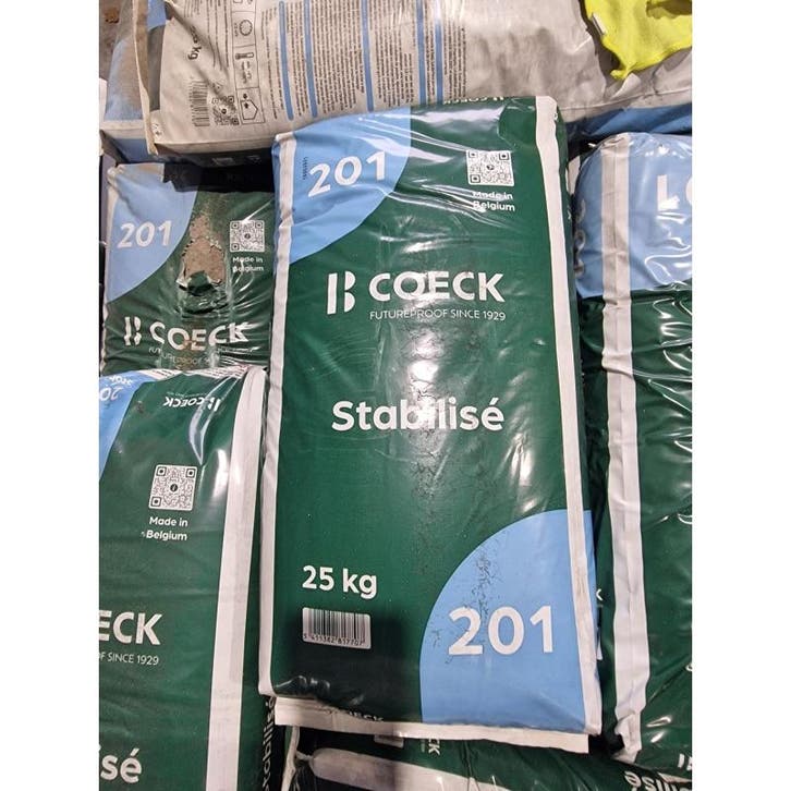 Stabilisé 25kg - coeck - pe plastic zak (nr 201), Diensten en Vakmensen, Ongediertebestrijding