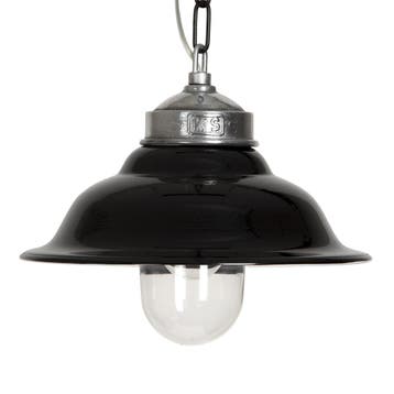 Retro  vintage Porto Fino Zwart Binnenverlichting, Verzenden, Overige materialen, Nieuw, 75 cm of meer