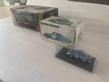 Bburago, Polistil 1:16 - Model sportwagen (3) - Alpine, Hobby & Loisirs créatifs