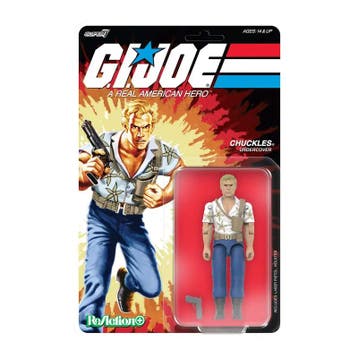 GI Joe ReAction+ Action Figure Wave 07 Chuckles (Movie) 10 c, Ophalen of Verzenden