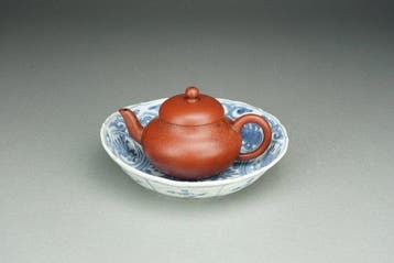 Kraak-ware dish - Porselein - *Butterfly* - China - Wanli