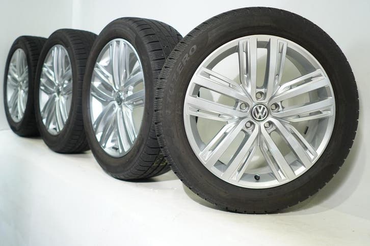 Volkswagen Tiguan II Auckland 19 inch velgen Pirelli Winterb, Auto-onderdelen, Banden en Velgen, Ophalen of Verzenden