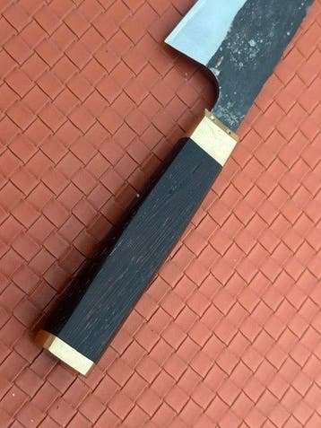 Custom Hand-Forged Premium Chefs Knife - Tafelmes - Staal,