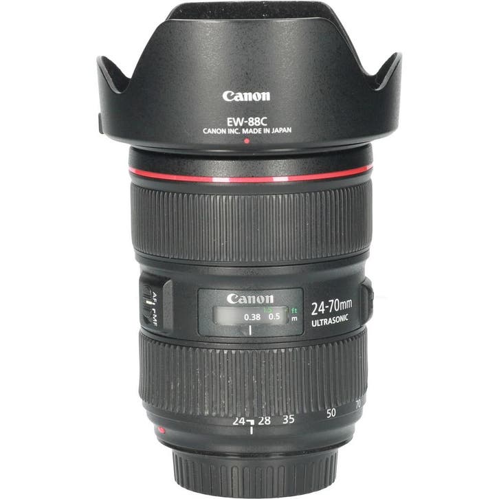 Tweedehands Canon EF 24-70mm f/2.8L II USM CM6651, Audio, Tv en Foto, Foto | Lenzen en Objectieven, Overige typen, Gebruikt, Zoom