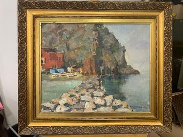Italiaanse school (XX) - Paesaggio marino