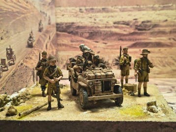 Tamiya 1:35 - Model militair voertuig - Diorama COSTRUITO, Nieuw