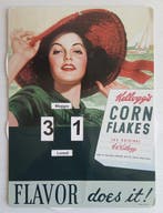 Calendrier perpétuel - Kellogs Corn Flakes