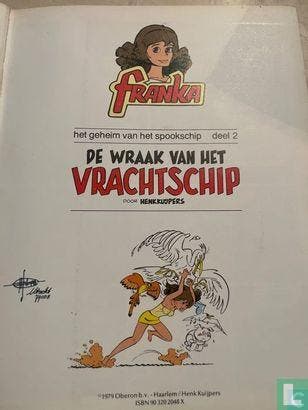 Franka - De wraak van het vrachtschip - 1979, Livres, BD, Envoi