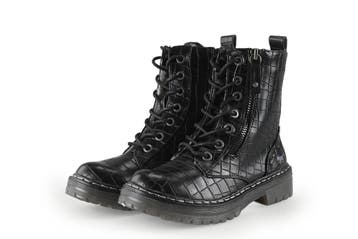Bullboxer Veterboots Meisjes in maat 32 Zwart, Verzenden, Schoenen
