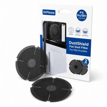 DrPhone DustShield - Stof Filter Geschikt Voor PS5 Pro/Slim, Verzenden