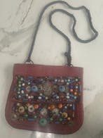 Sac dart - Cuir - Maroc - Vintage, Antiquités & Art