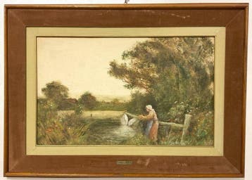 Leopold Rivers (1852-1905) - Paesaggio