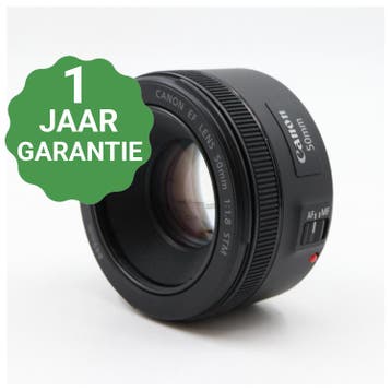 10% korting | Canon EF 50mm f/1.8 STM | Tweedehands, Verzenden, Zo goed als nieuw