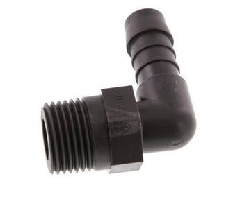 Embout de tuyau flexible coude PA 6 de 12 mm & R1/2 avec, Bricolage & Construction, Verzenden