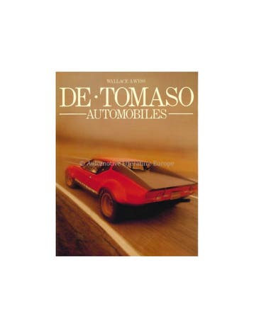 DE TOMASO AUTOMOBILES, Ophalen of Verzenden, Nieuw