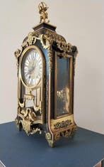 Boulle klok - Brons, Hout, Koper - 1850-1900 - Antieke, Antiek en Kunst