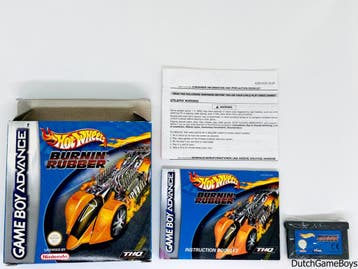 Gameboy Advance / GBA - Hot Wheels - Burnin Rubber - UKV, Games en Spelcomputers, Verzenden, Gebruikt