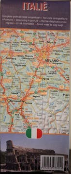 Compleet gedetailleerde wegenkaart - Italië 4012093973211, Verzenden, Gelezen