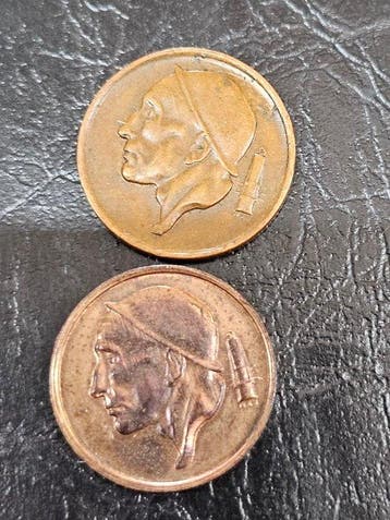 Belgique. 11 misslagen + kruis (Sans prix de réserve), Postzegels en Munten