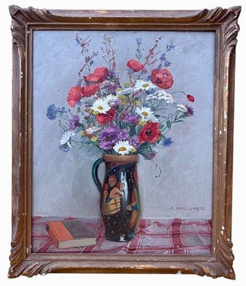 M. Krier-Lambrette (1879-1951) - Bouquet de fleurs
