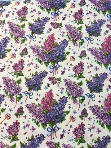Lila-boeket - tafelkleed voor grote tafels - Tafelkleed -