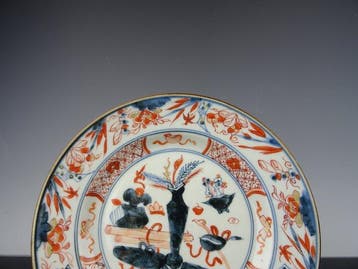 Bord - Porselein - Kangxi 1662-1722, Antiek en Kunst