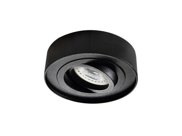 Veiling - 20x GU10 Inbouw armatuur zwart kantelbaar met lamp, Maison & Meubles, Lampes | Spots