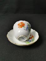 Meissen - Blume - 2 Tazze da moca con 2 piattini - Tasse et