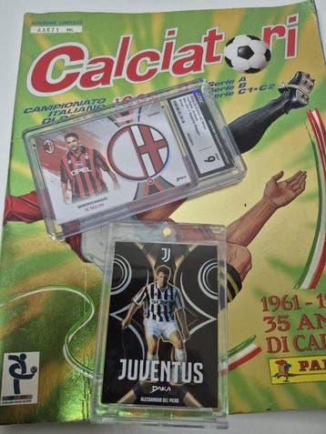 Complete 96/97 Album + Roberto Baggio Daka CGC Patch Card, Nieuw