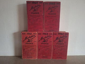 Michelin - Guide Michelin France - 1961-1965
