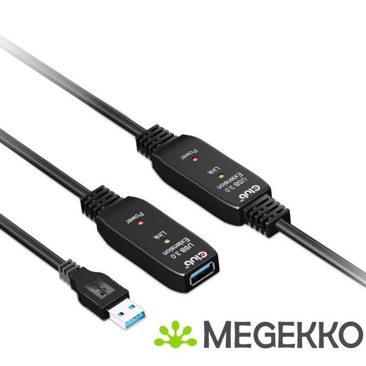 CLUB3D CAC-1405 USB-kabel 10 m USB 3.2 Gen 2 (3.1 Gen 2) USB, Computers en Software, Overige Computers en Software, Nieuw, Verzenden