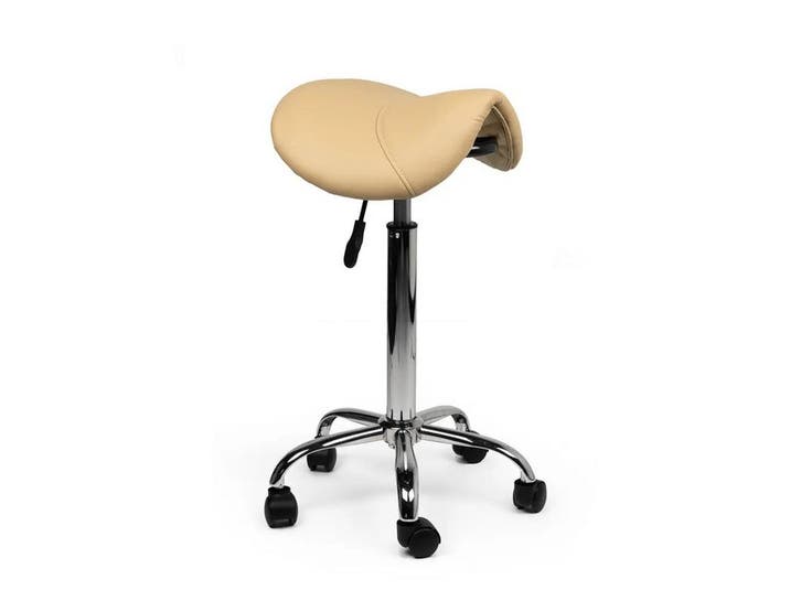 Zadelkruk Beige - Hoge uitvoering, Maison & Meubles, Tabourets