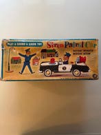 Masudaya - Blikken speelgoedauto - Siren Patrol Car, Boxed -