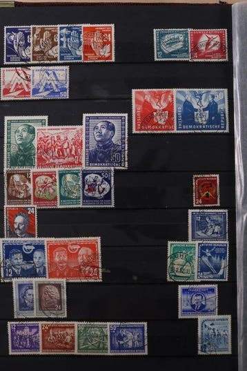 Duitse Democratische Republiek (DDR) 1949/1990 -, Gestempeld