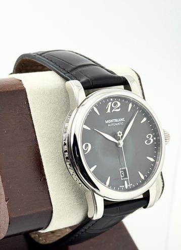 Montblanc - Star - Sans prix de réserve - 105895 - Homme -, Handtassen en Accessoires, Horloges | Heren, Nieuw