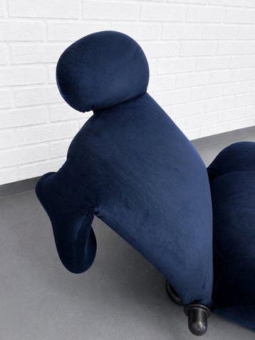 Cassina - Toshiuki Kita - Fauteuil - wink chair - Fluweel, Antiek en Kunst
