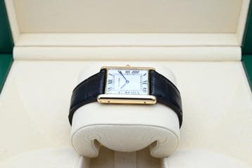 Cartier Tank Ref. 17011 Year 1970s (Box), Handtassen en Accessoires, Overige merken, Leer, Polshorloge, Ophalen of Verzenden