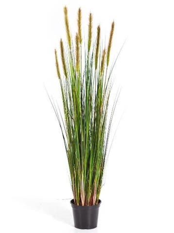 Kunstplant Vossenstaart Gras Groen 120 cm, Verzenden