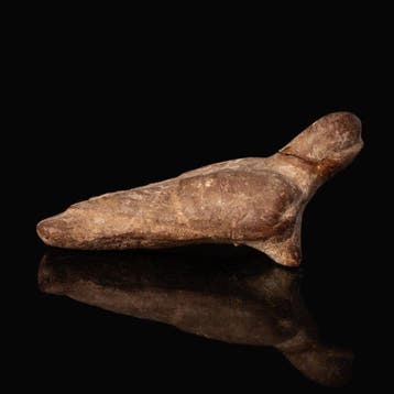 Oud-Grieks Terracotta Duif van Demeter votief beeldje