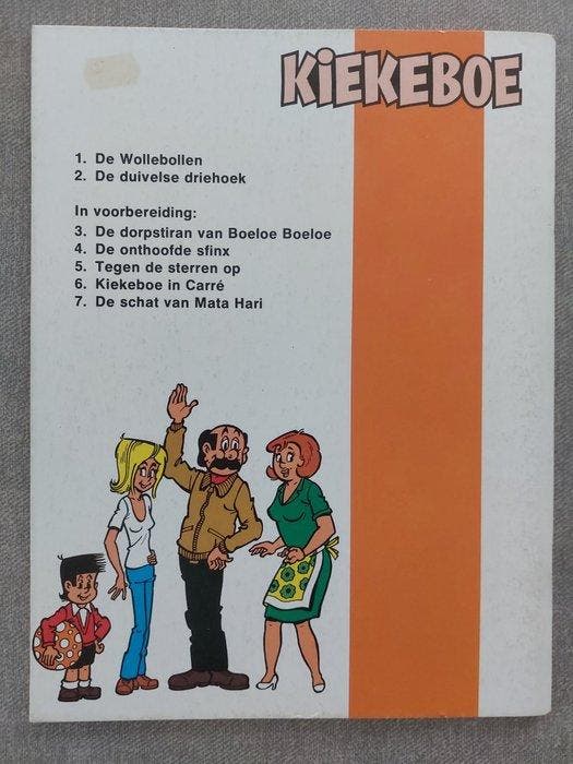 Kiekeboe 2 - De duivelse driehoek - 1 Album - Eerste, Boeken, Stripverhalen