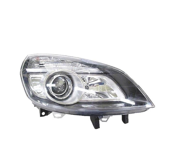 PHARE DROIT RENAULT SCENIC II 05-08 XENON FOND NOIR, Auto-onderdelen, Verlichting, Verzenden