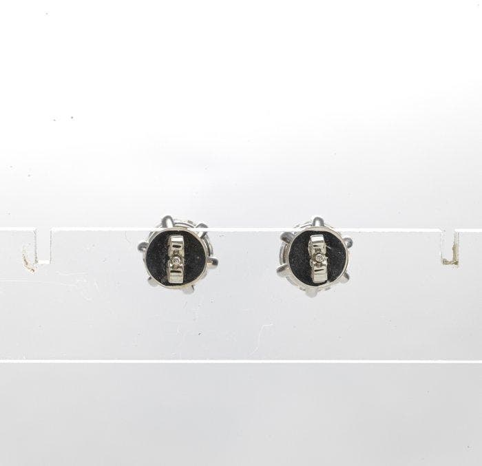 Oorbellen - 14 karaat Witgoud - 9.02ct. tw. Diamant, Bijoux, Sacs & Beauté, Boucles d'oreilles