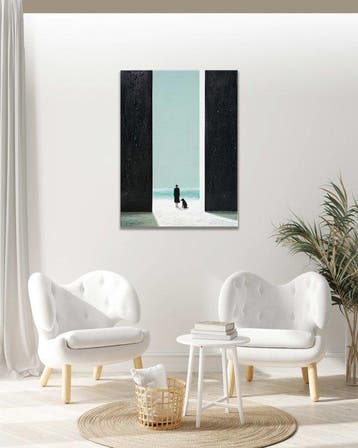 Clelia - Between Dark and Sea, Antiek en Kunst