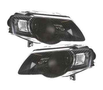 PHARES POUR VOLKSWAGEN VW PASSAT 05-10 FOND NOIR, Autos : Pièces & Accessoires, Verzenden